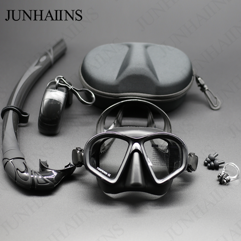 JUNHAIINS NEUE Tauchmaske aus  – Freediving Mask Set Bewertung und Preis