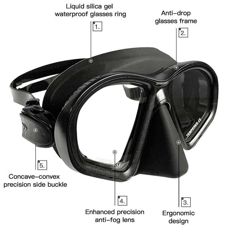 Professionelle Freitauch-Maske – Freediving Mask Set Bewertung und Preis